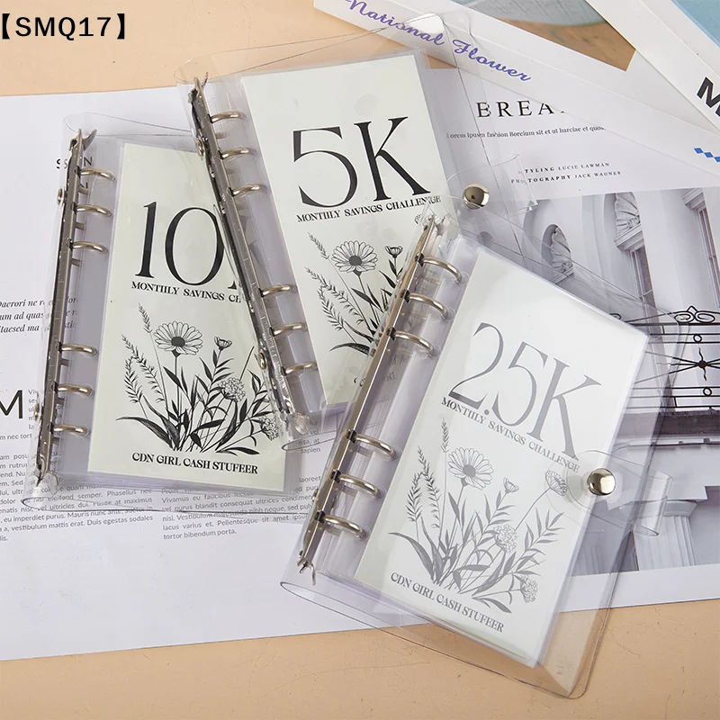 2024 12-Months Envelope Money Saving Challenge Easy And Funny Way To Save 2.5K/5K/10K Budget Planner Envelope Challenge Kit【SMQ】