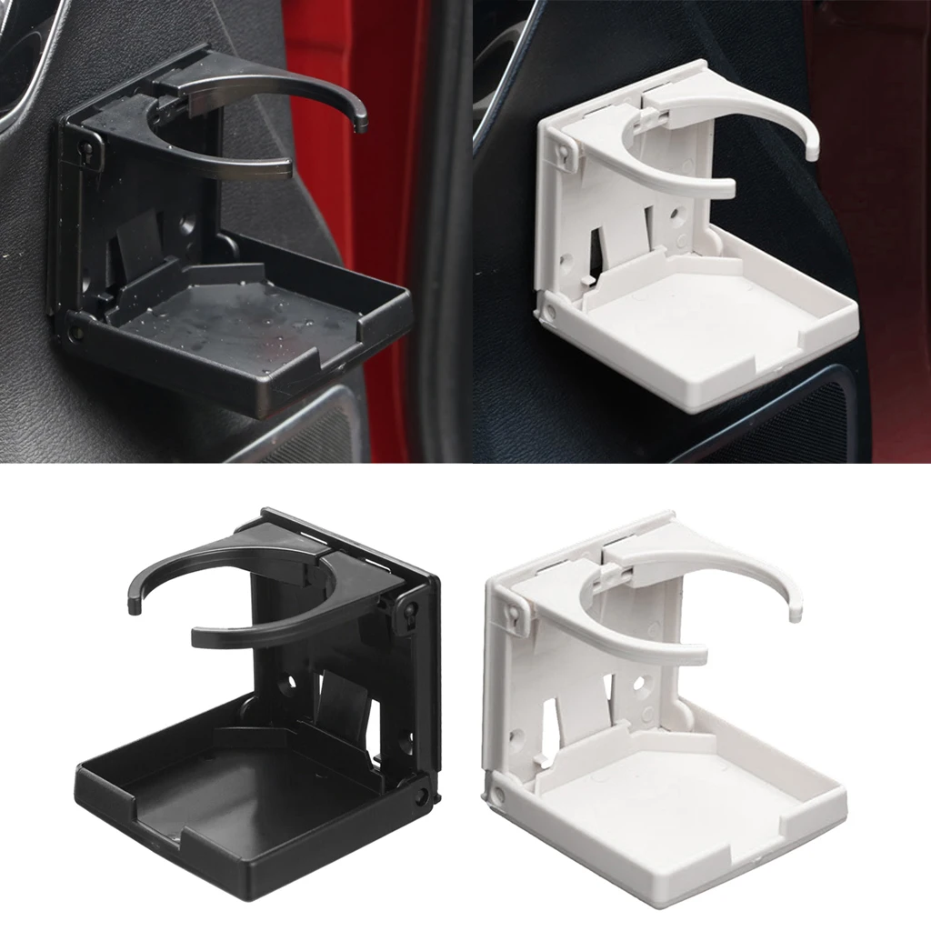 Cup Drink Holder Folding Car Cup Holder Water Bottle Holder Front Cup Holder Stand for Car Boat Truck Yacht SUV RV Van Cup Tray