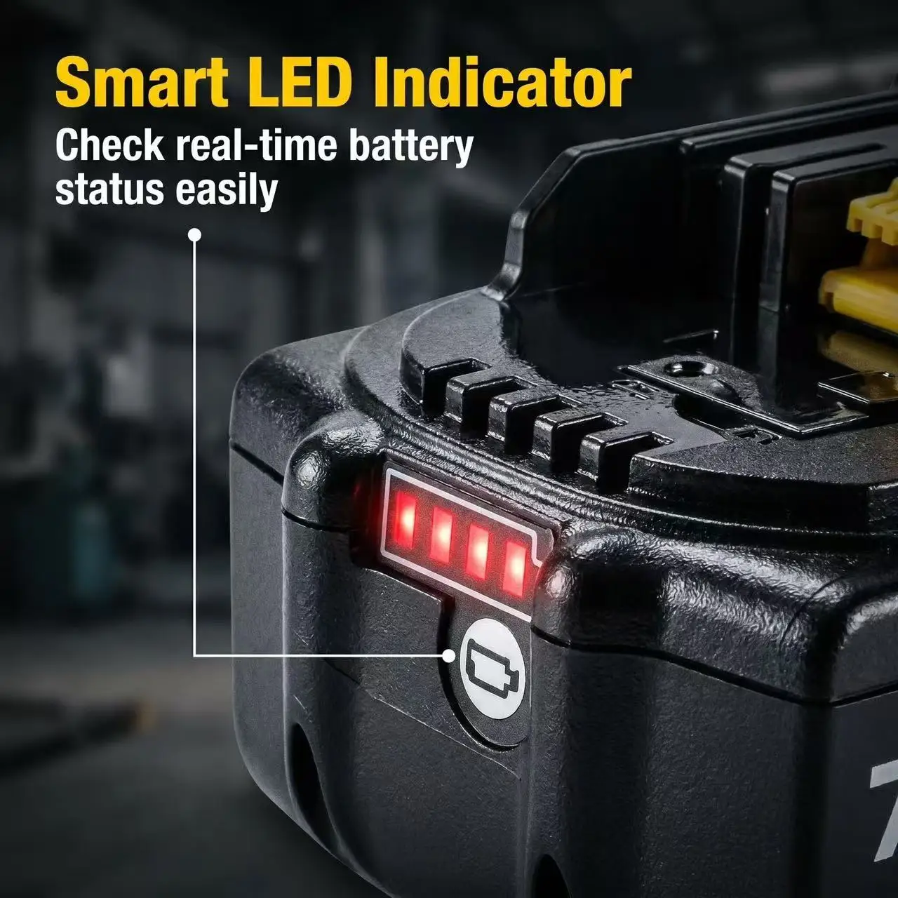 Genuine 6AH Makita BL1860 18V Li-ion Battery Power Tools Replacement for 18V Screwdriver with BMS TPCELL