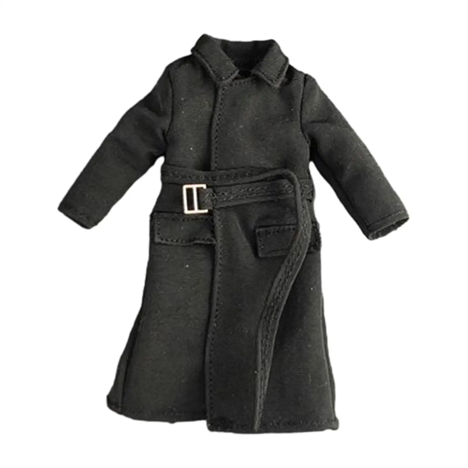 

1:18 Action Figures Long Windbreaker Soft Outfits Doll Jacket