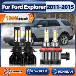 Led H11 9005 HB3 lampadine per fari Auto 360W 60000LM LED 12V 6000K lampade Auto bianche per Ford Explorer 2011 2012 2013 2014 2015