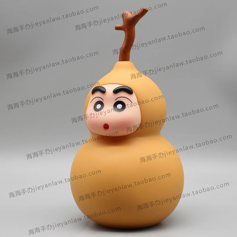 Figura de Anime de Crayon Shin-chan Gk Cos Gourd, modelo de Pvc, muñeca Xiaoxin, figura de escritorio, juguete en Stock, modelo de decoración, 18,5/28,5 cm