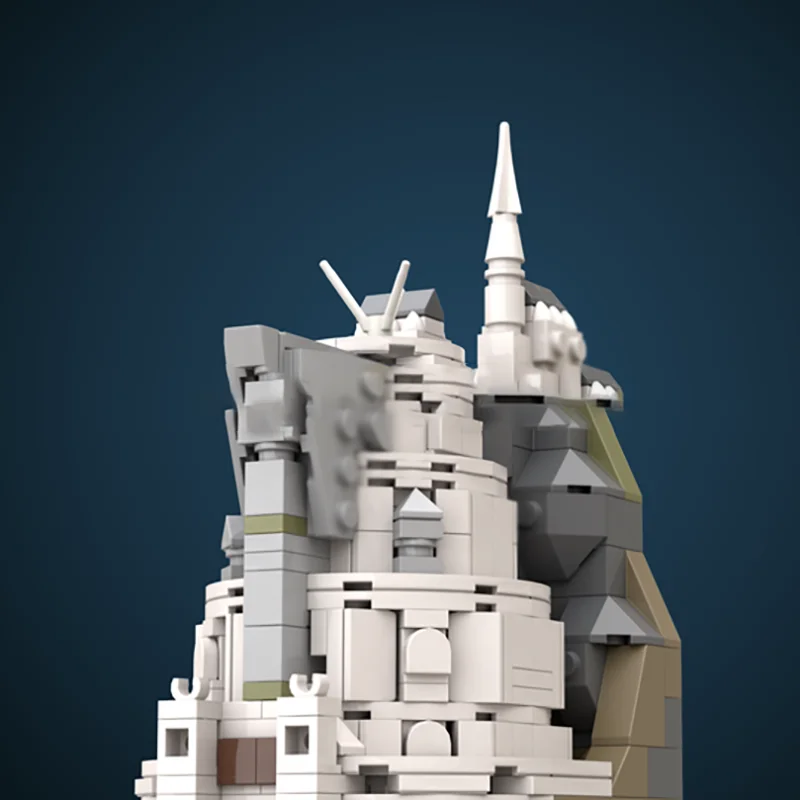 خواتم سحرية نموذج Moc قوالب بناء خريطة وحدات لتكنولوجيا نموذج الأرض الوسطى كتل عيد الميلاد لتقوم بها بنفسك لعبة هدايا البناء #5