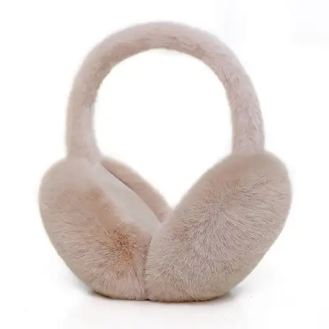 Fashion Ear Cap Plush Earmuffs Folding Thicken Foldable Earmuffs Earflap Windproof Winter Ear Cover Men