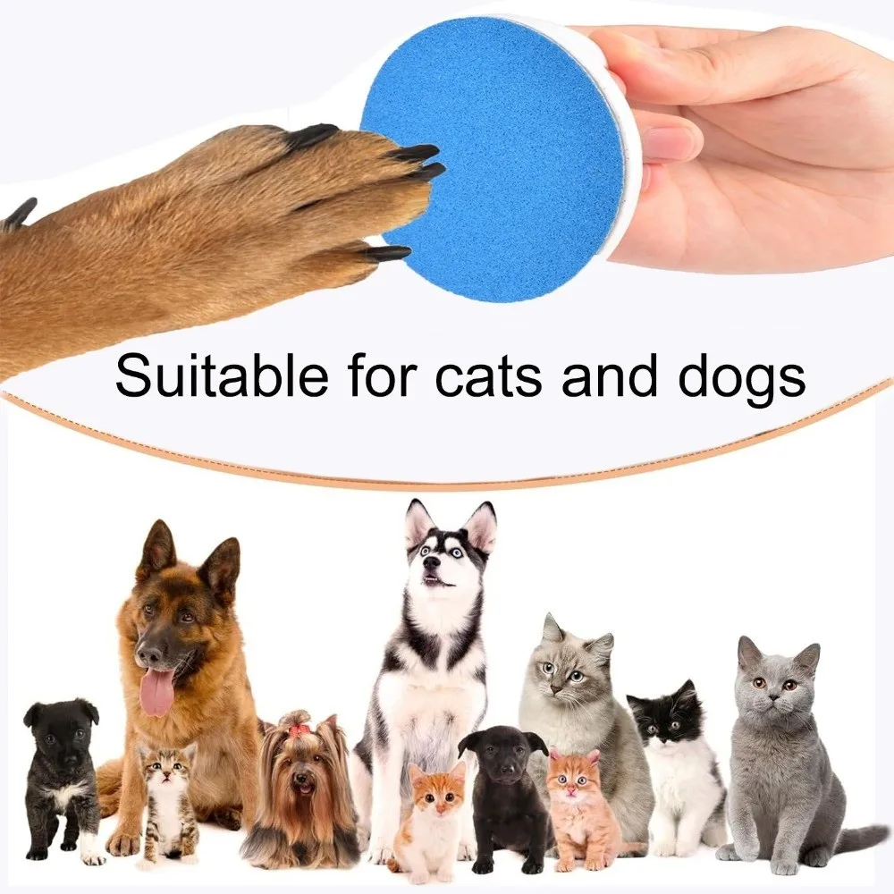 Professional Cat Nail Scratch Board Portable Handheld Sandpaper Grinding Pad Dog Nail File Nail Smoothing Dog Nail Grinder