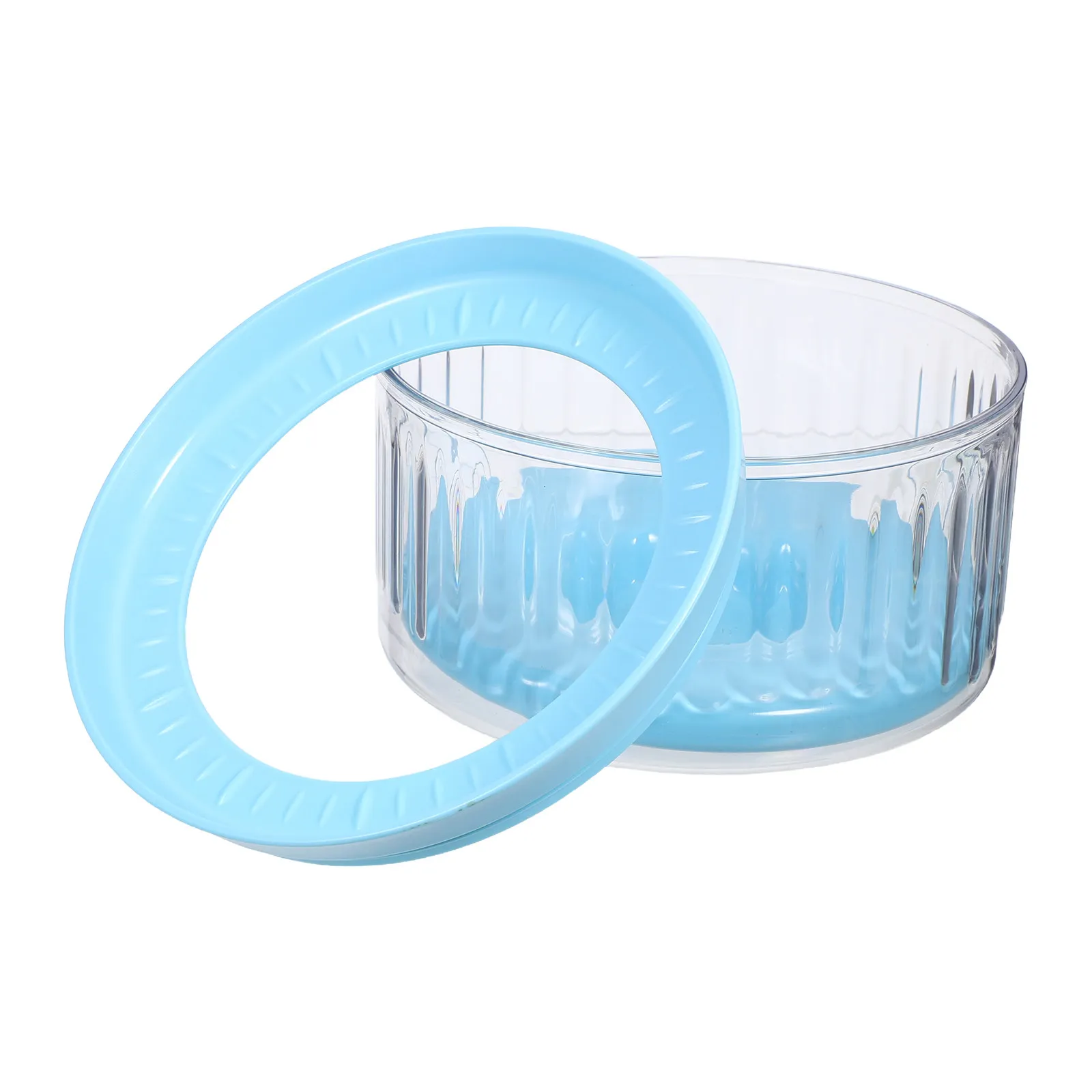 

Прозрачная плавающая миска-диск для собак: защита от брызг, без проливания, для использования в помещении и на улице, нескользящая, без беспорядка, для путешествий