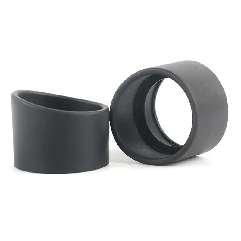 2pcs/Set Rubber Eyepiece Cover Guards Eye Cup for Biological Stereo Microscope Telescope Monocular Binoculars