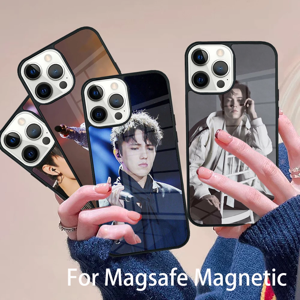 

Dimash Kudaibergen Phone Case Magesafe Magnetic Wireless Charge Cover For IPhone 16 11 12 13 14 15 Pro Max Plus Mini