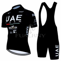 2025 UAE Summer Men's Cycling Jersey MTB Cycling Clothing Suit Bib Shorts Custom Bike Clothes Bicycle Clothing Maillot Ciclismo