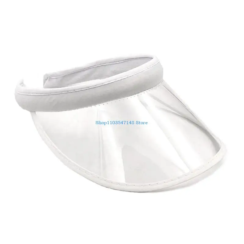 

P88B SunHat Clear Visors Hat Summer SunVisor Sunshades Hat For Women Golf Visors