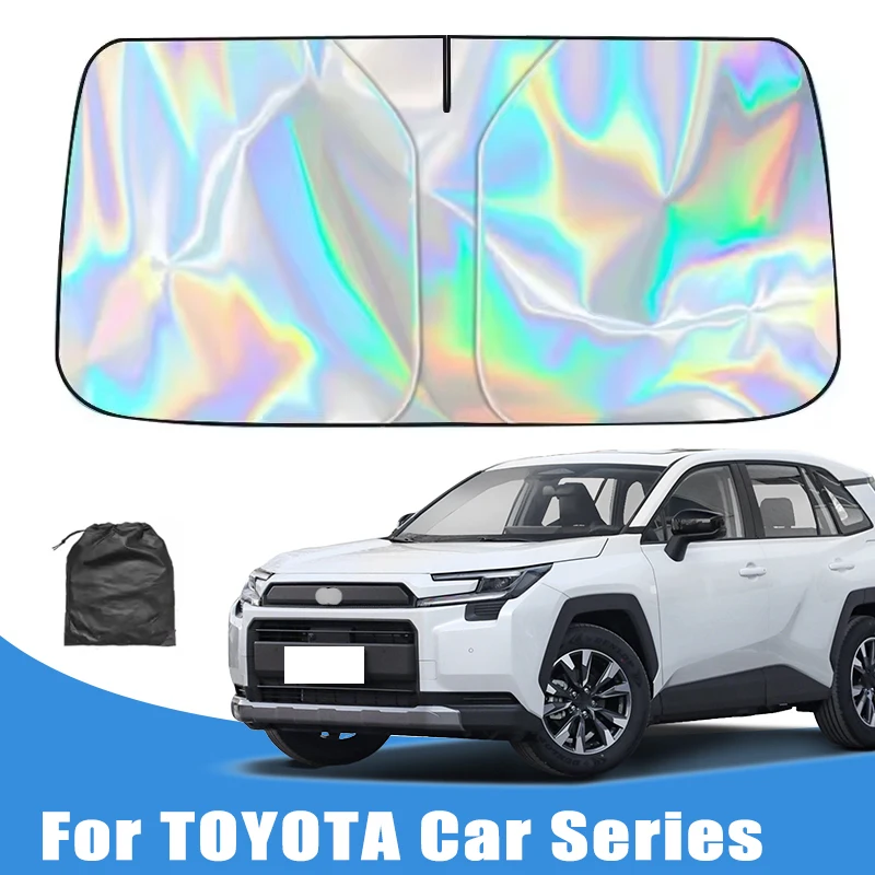 

Car Windshield Sunshades Cover for Toyota Camry Corolla RAV4 Hilux Fortuner Yaris Land Cruiser Sun Protection Car Accessories