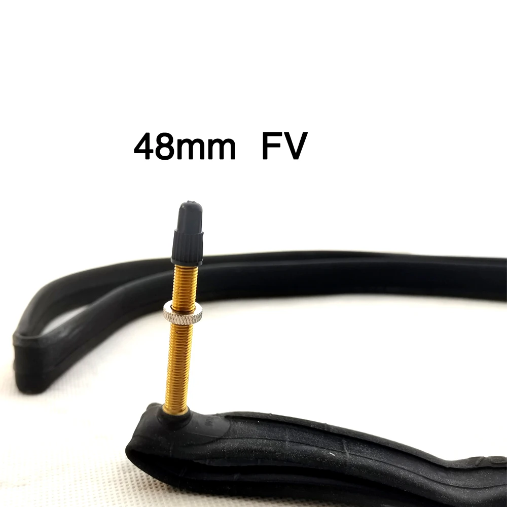 1 Pair Vittoria Road Bike Butyl Inner Tube 650x19-23C/700X25-28C Detachable Gas Nozzle 48mm Entry level Competition Grade