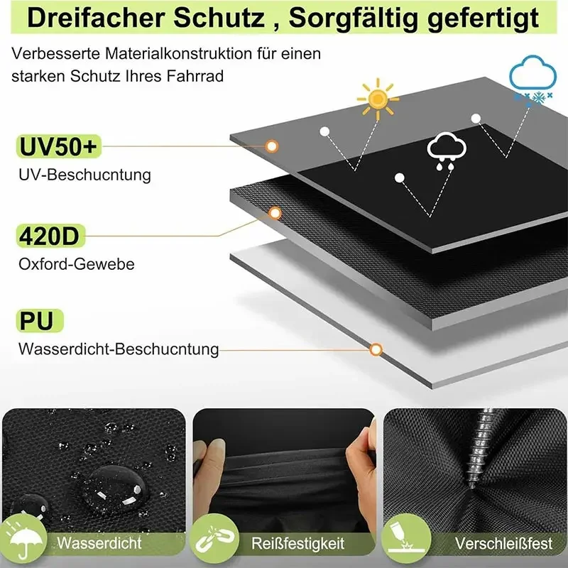 420Dpu Outdoor BBQ Cover,Marine Barbecue Stove Cover,Portable  Waterproof Dust Protection Cover,Heavy Duty Pizza Oven Car Cover view 4