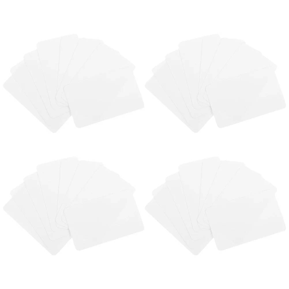 500 stuks blanco kraftpapier kaarten dikke notitiekaarten voor thuisstudie kantoor flashcards memo creatieve blanco visitekaartje