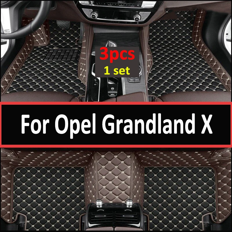 

Floor Mat For Opel Grandland X 2017~2022 Carpet Anti-dirty Pad Car Mats Fully Set Tapete De Carro Car Mats Floor Car Accessories