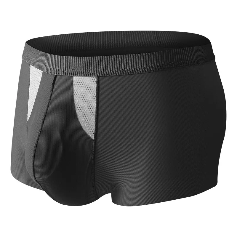 

Men's Ice Silk Underwear Wet & Dry Boxer Briefs