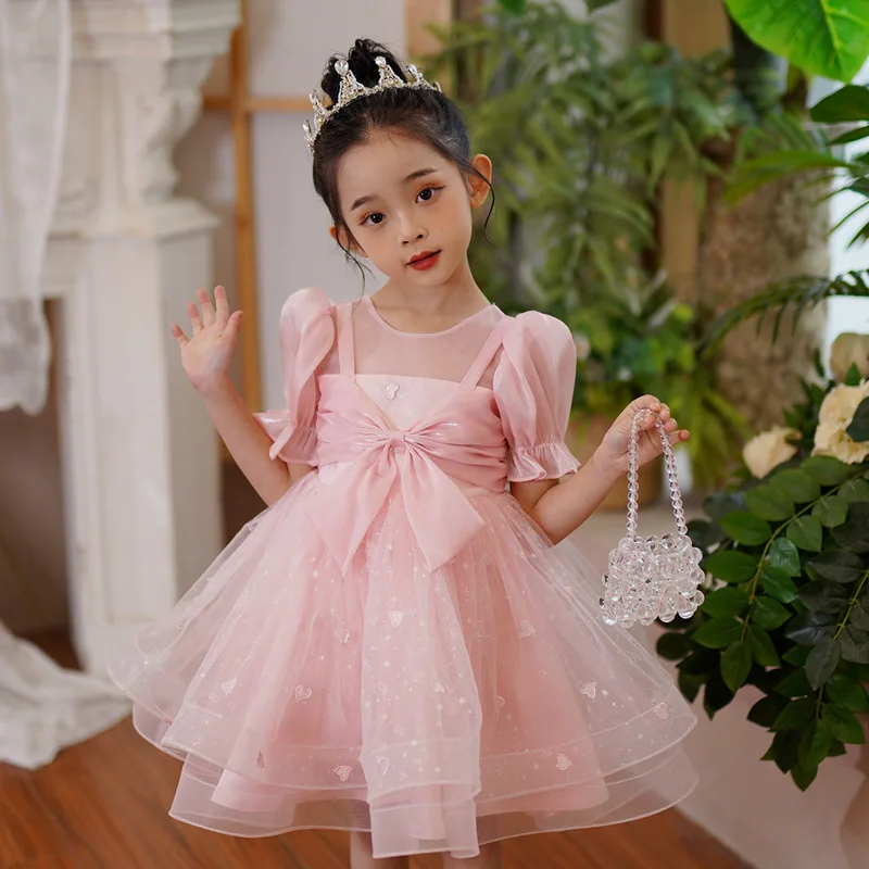 Girl's Dress for Kids Girl Graduation Dresses for Girls From 3 to 10 Years Old 12 Year Old Quinceanera Dresses 2025 Sukienka