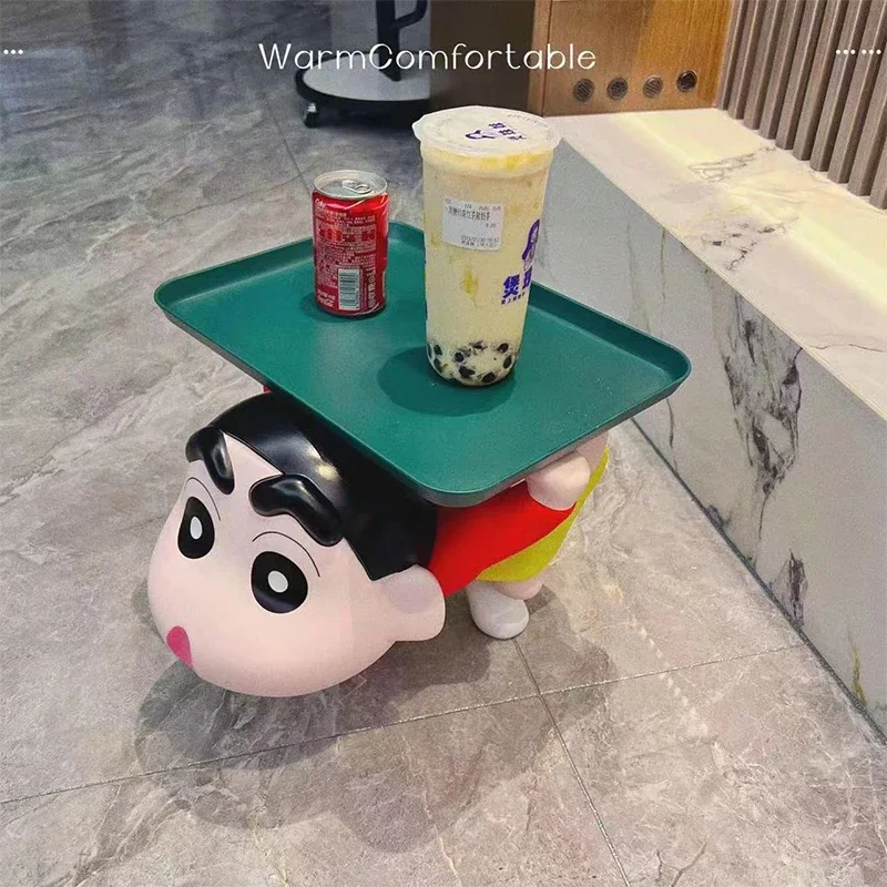 Crayon Shin-Chan Large Anime Figure Suit Figure Series Swim Ring Ornament Doll Collection Decoration Anime Limited Birthday Gift