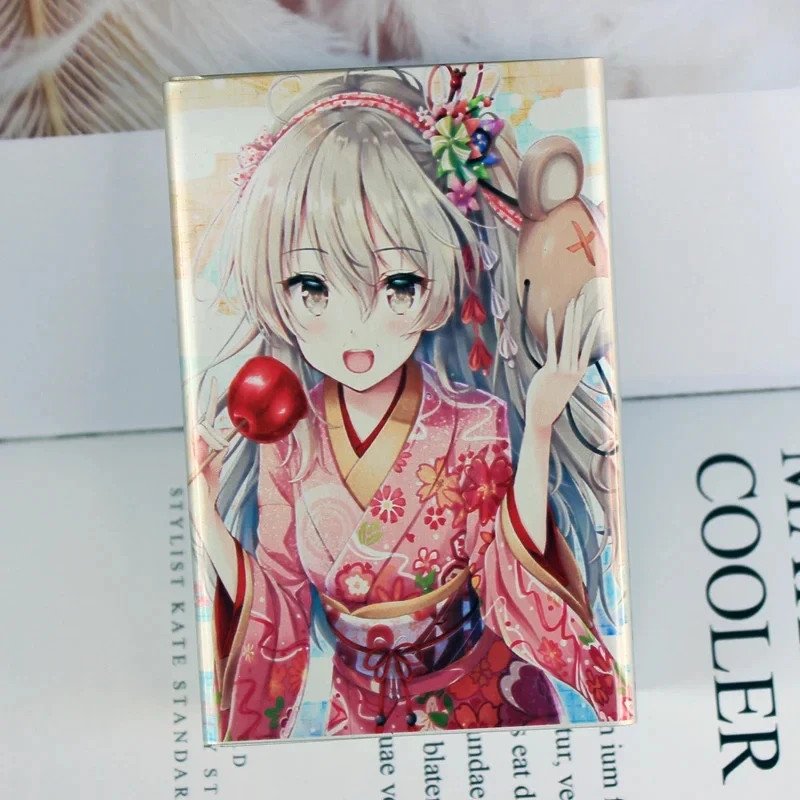 Cute Two-dimensional Animation Accessories Gift Aluminum Alloy Color Printed Sliding Cigarette Case