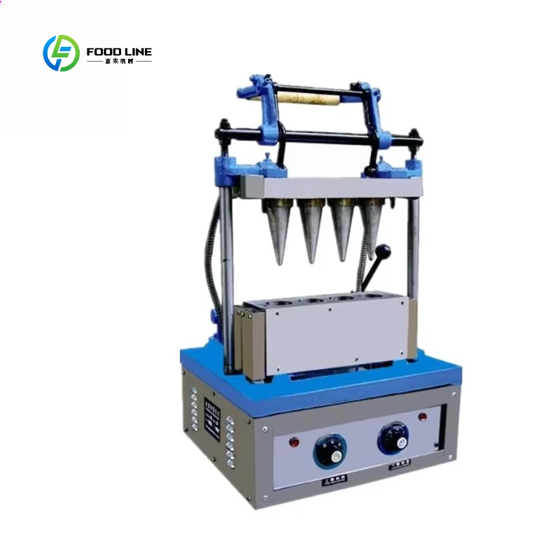 Active Demand Automatic Ice Cream Cone Making Machine Customized