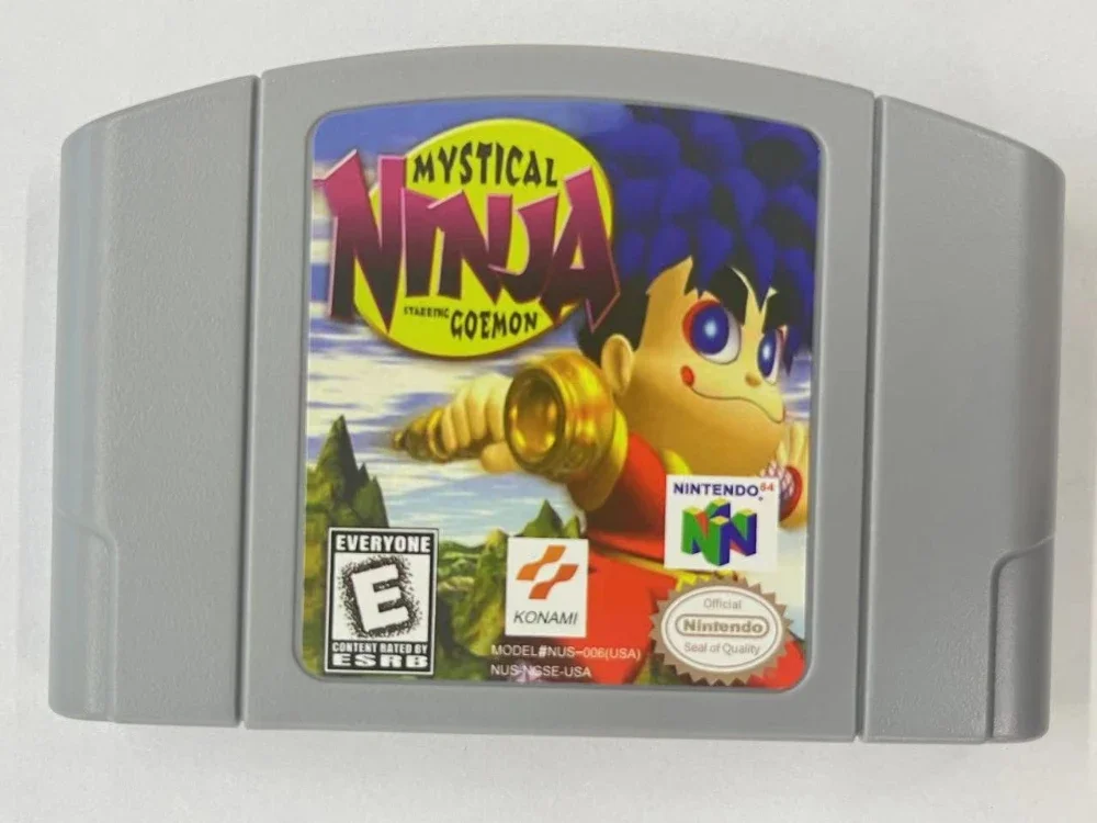 N64 Game Cartridge  for Mystical Ninja Starring Goemon Game Console Video USA Version Console Video  Cartridge Gift - Image 2