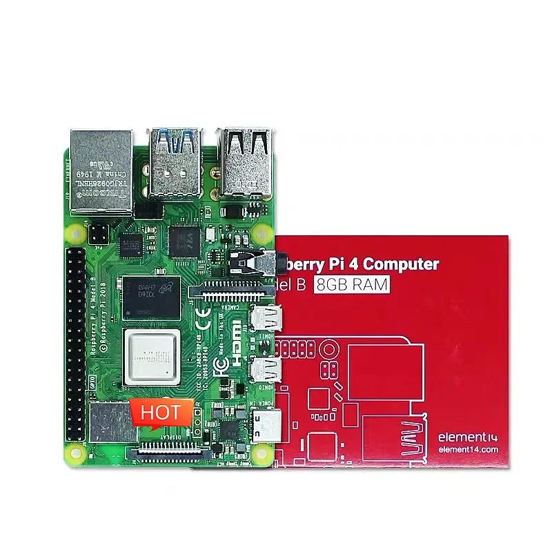 

For Raspberry Pi4 Generation B Raspberry Pi4 4B 8GB Development Board Programming AI Beginner Kit Python