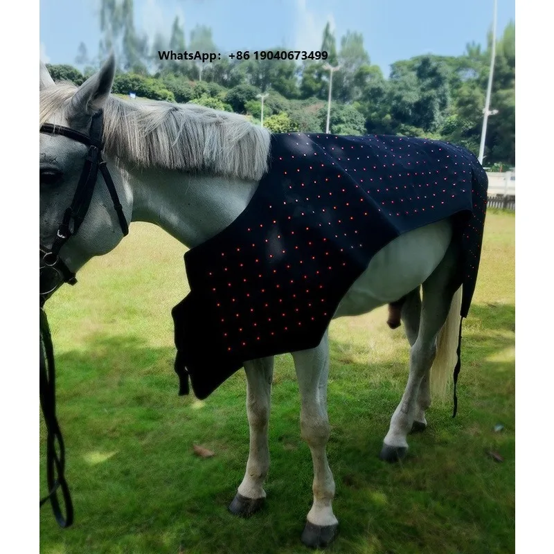 Wearable Pet Horses Equipment 660nm 850nm Led Red Light Near Infrared Light Pet Therapy Horse Blanket y77