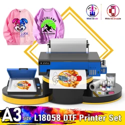 Stampante A3 DTF per XP600 Impresora A4 DTF macchina da stampa stampante per t-shirt a trasferimento termico L18058 DTF macchina da stampa per t-shirt