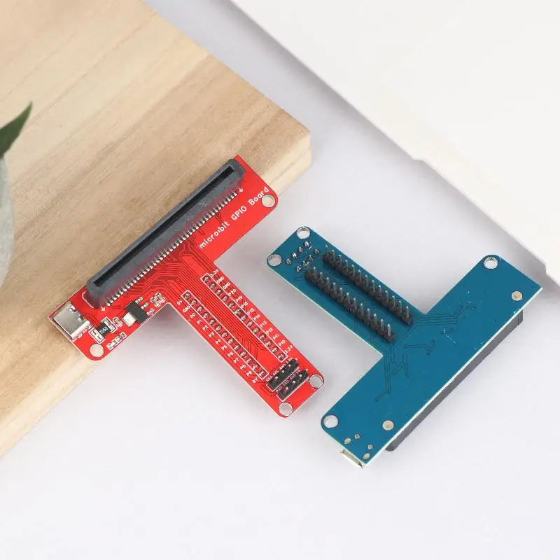 

Hot Sale Microbit Development Board T-Type GPIO Expansion Board 3.3-5V Voltage Conversion Compatible Development Board Interface