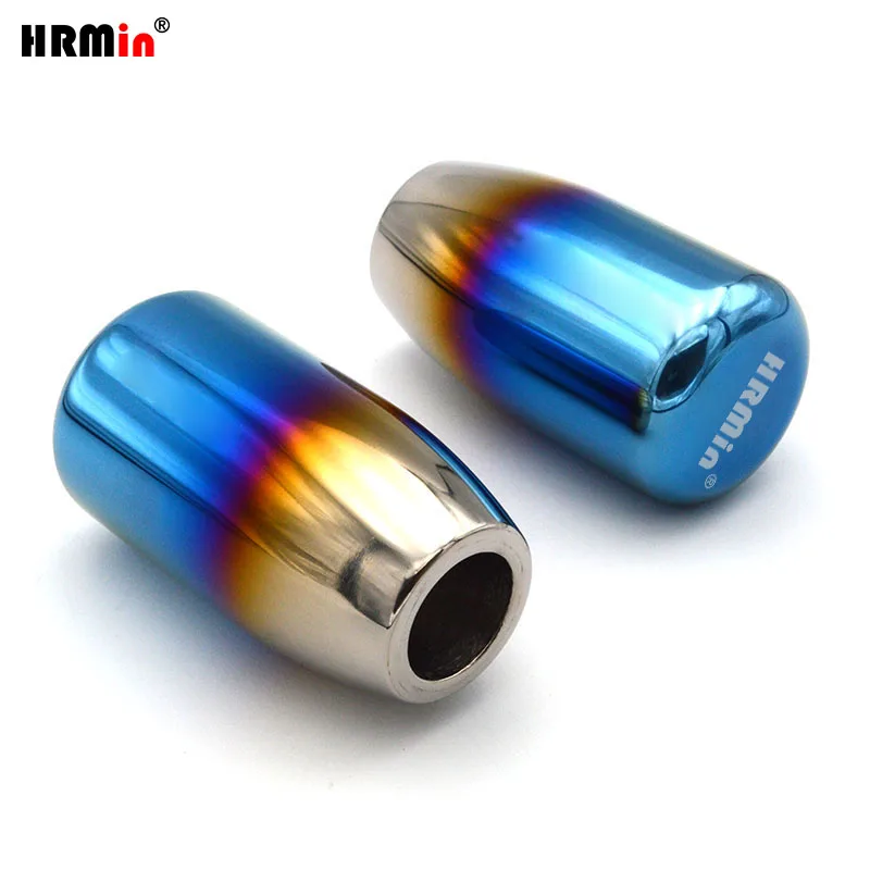 HRMin Gr.5 Titanium Automobile interior parts Ti-6Al-4V Custom Color 1pc Car Gear Stick Shift Knobs