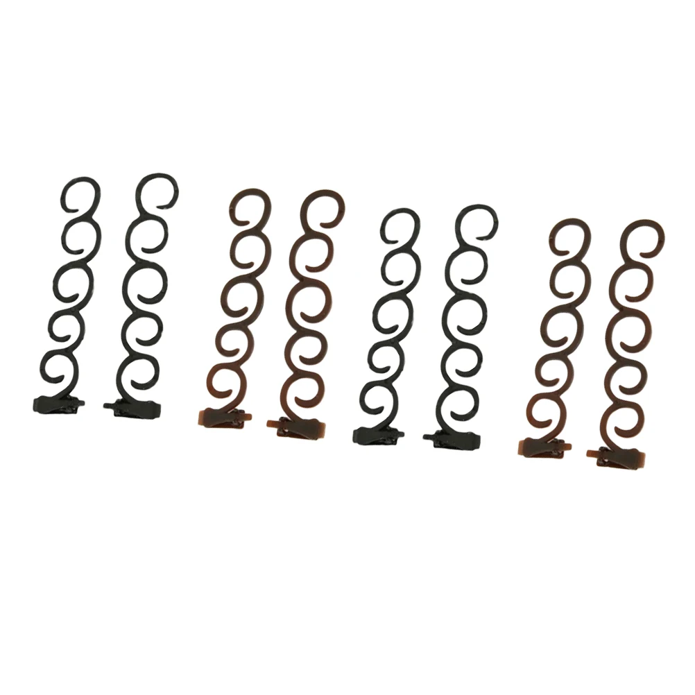 

8Pcs Centipede Hair Braider Simple Women Girls Hair Styling Tool for French Braid Vintage Hairstyles Easy DIY Updo