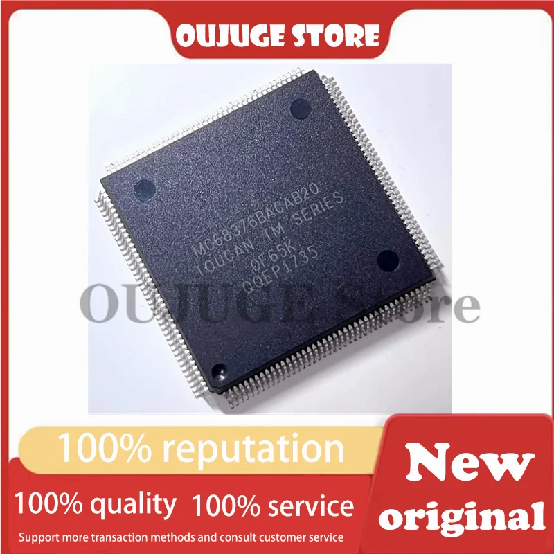 100% New original MC68376BACAB20 QFP 32-bit Automotive Controller Automotive Chip