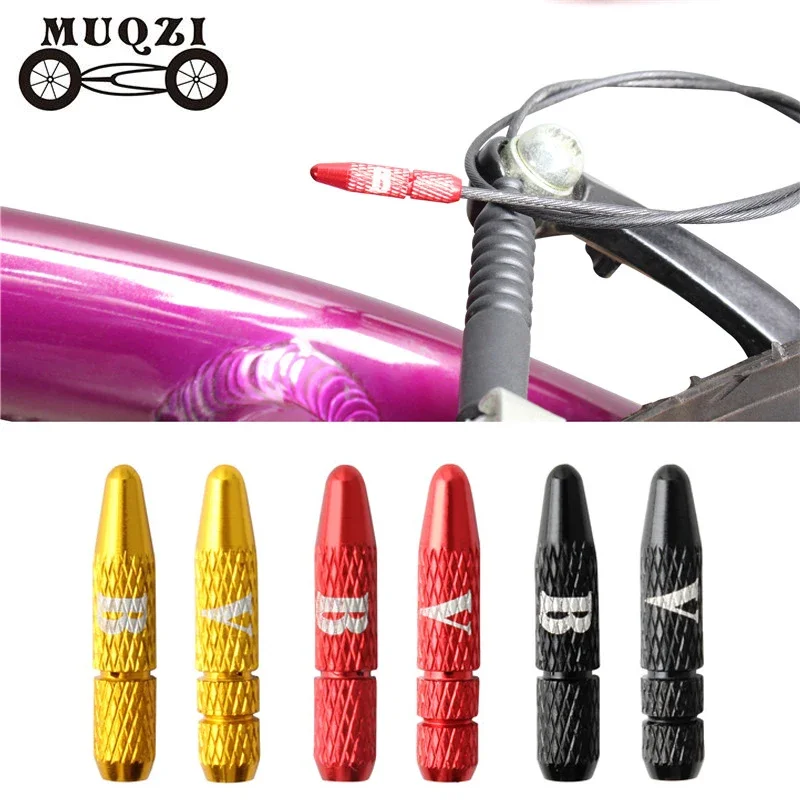 

MUQZI Bike Cable End Cap Shift Brake Inner Cable Tips Shifter Wire Tips Crimps Cap For MTB Road Bicycle Aluminum Alloy Parts