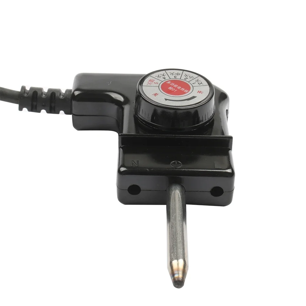 Power Cable/5 Gear Temperature Control Switch/Coupler Plug 3 In 1 2500W Hotpot Barbecue Machine Accessories 1.5M