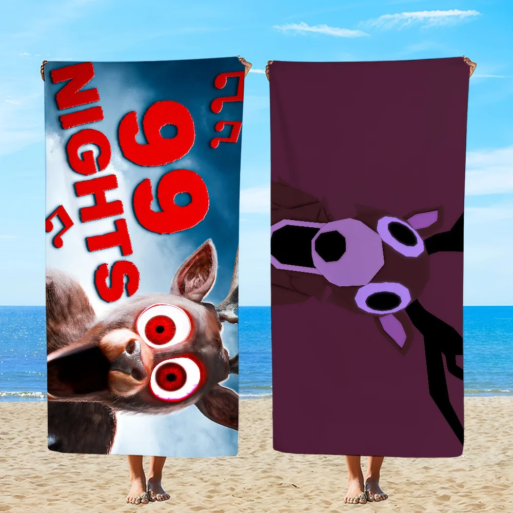 RB 99 N-Nights In The F-Forest Towel Beach Oversized Soft Ultra Absorbent Quick Drying Large Pool Travel Camping Bathroom