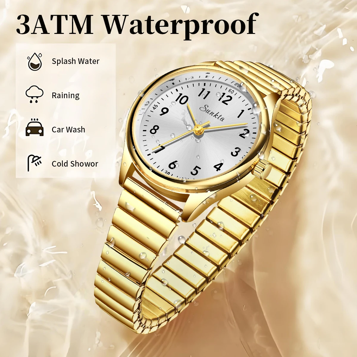 LIGE Luxury Quartz Watch for W - Waterproof Diving Watch recension och pris
