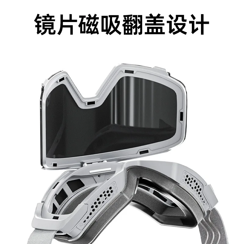 نظارات كابفو للتزلج قابلة للطي ومضادة للضباب وحماية احترافية من الأشعة فوق البنفسجية ومقاومة للرياح