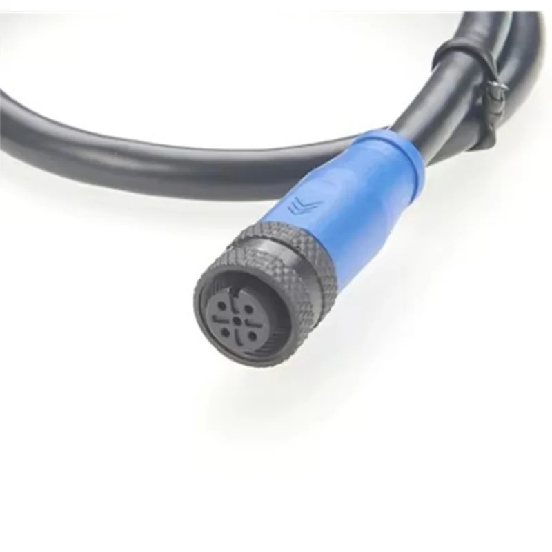 N82R Marine Network Extension Line NMEA 2000 Backbone Drop Cable IP67 1/2' M12 A Code 5 Pin For Garmin Lowrance Simrad B& G