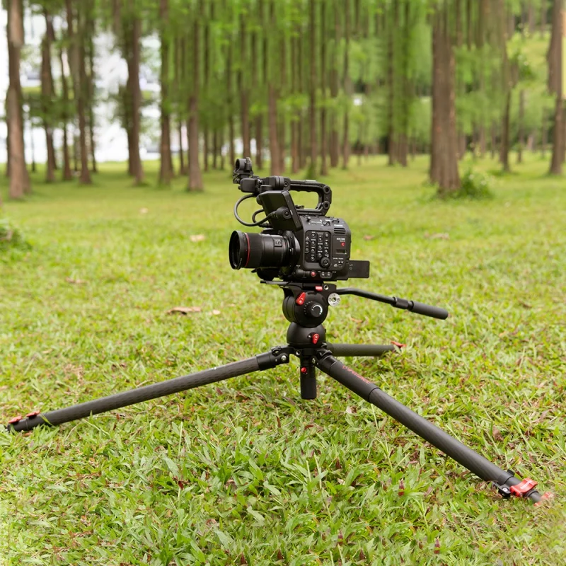 Iphoto-TC9 المحمولة غزال ترايبود ، ألياف الكربون ، كاميرا التصوير المهنية ، SLR 5D