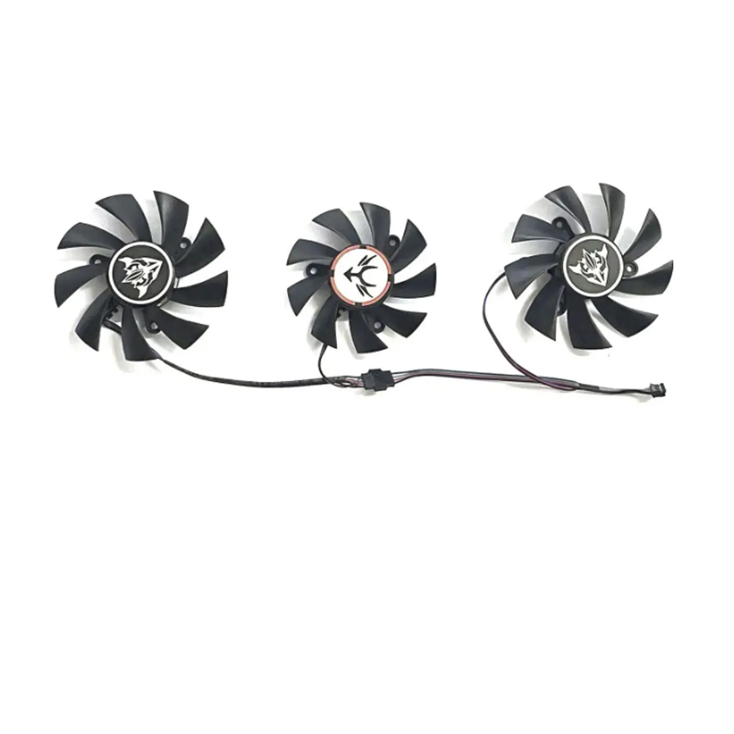 New 3FAN New 4PIN 85MM 75MM GTX 1080 GPU fan suitable for Colorful GTX1070 1070ti 1080 1080ti iGame AD Flame Ares graphics card