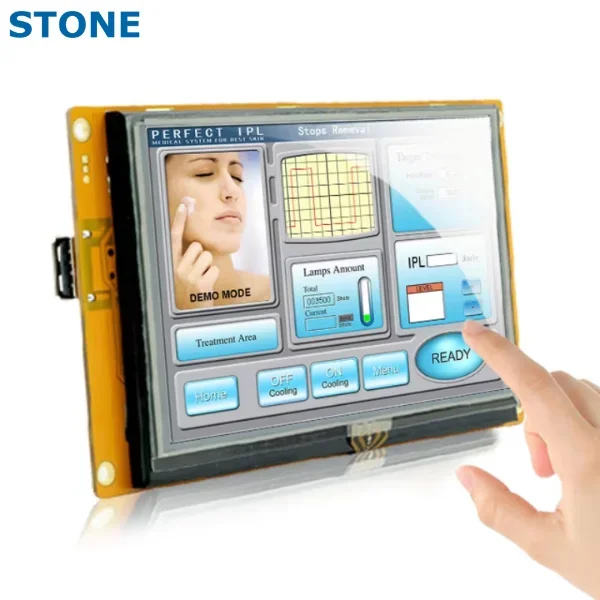STONE 4.3-10.1'' HMI TFT Display Touch Screen Module JSON Command manual for Arduino Mega 2560 uno q r3 ESP32 S3 8266 nano v3
