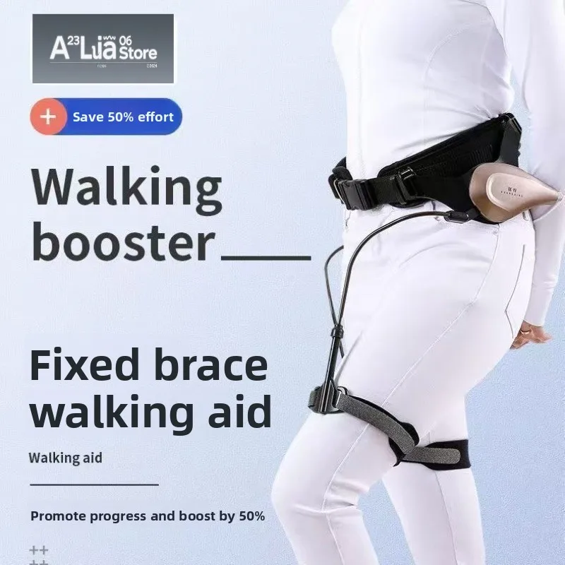 Rehabilitation Walking Trainer Leg Lift Assist Device for Elderly Stroke Recovery Home Exercise Aid