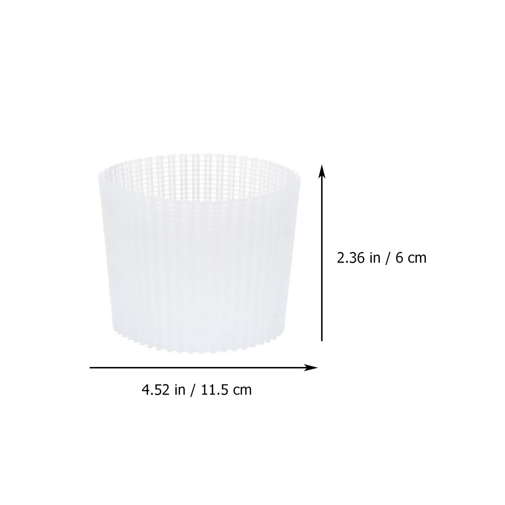 6pcs 실리콘 컵 커버 미끄럼 방지 단열 슬리브 세라믹 유리 병 커피 차 컵 휴대용 보호 장식