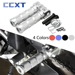 Motorcycle CNC Pedal Foot Pegs FootRest Footpegs For Yamaha MT03 MT07 MT09 MT10 FZ07 FZ09 For Suzuki GSX 600R 750R 250S 250F