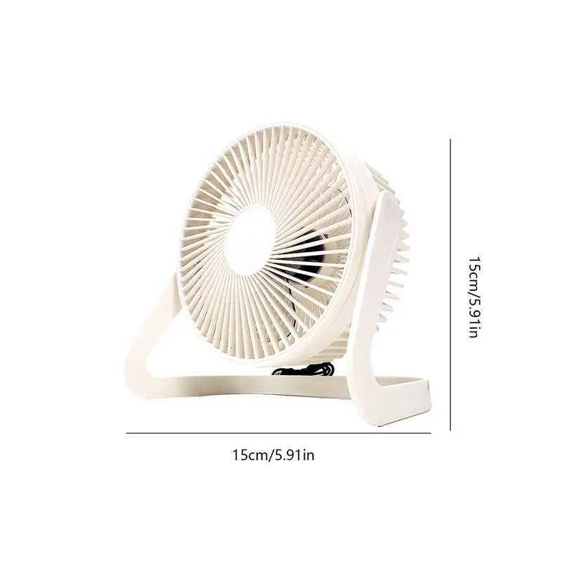 Small Personal USB Desk Fan Portable Desktop Table Cooling Fan Strong Wind Quiet For Home Office