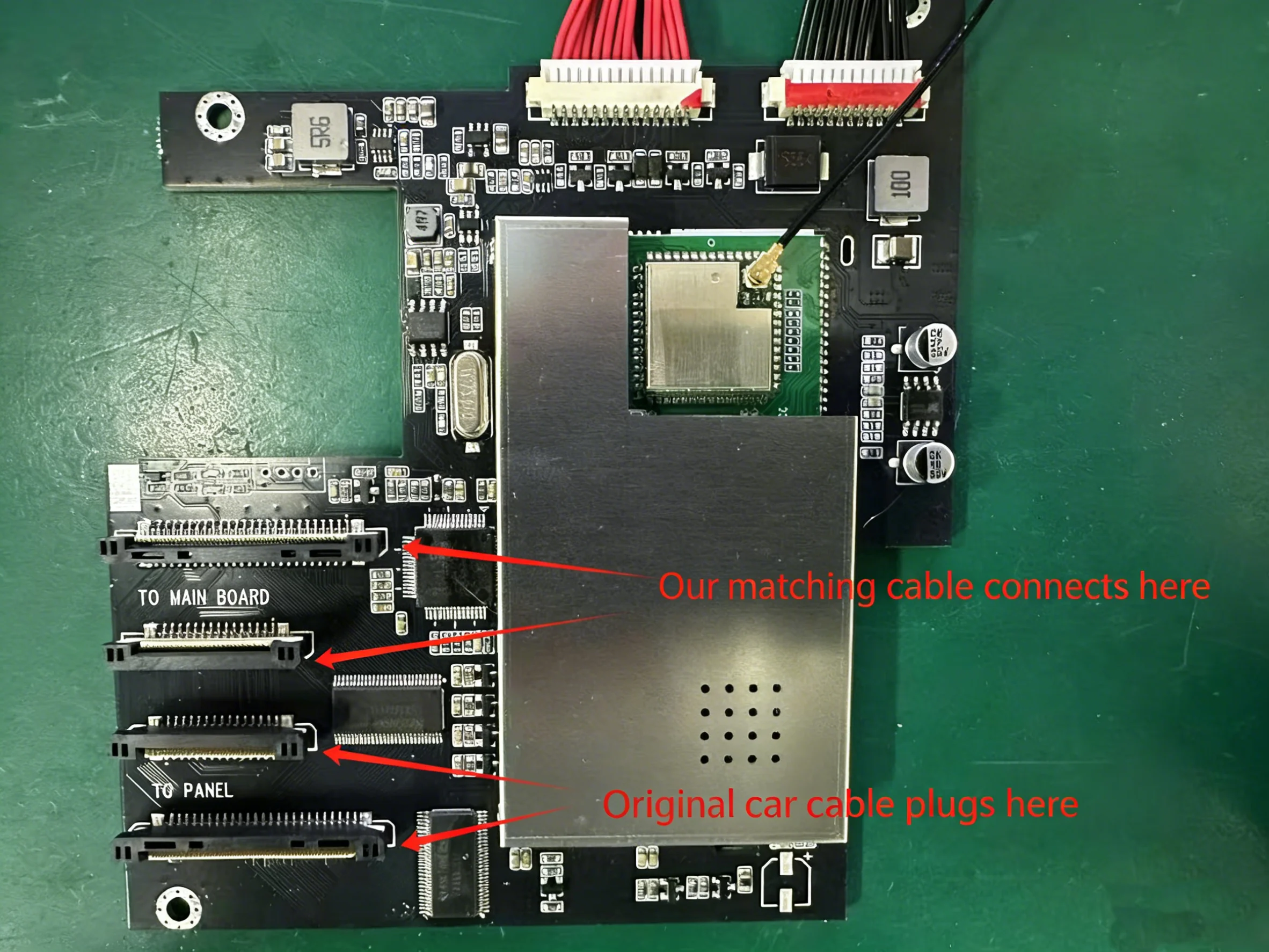 AUTOTOP Linux Wireless CarPlay Interface Box für Porsche PCM 3.1 2011-2016 Panamera Cayenne Cayman Macan Boxster (911 991 718) – Detail 4