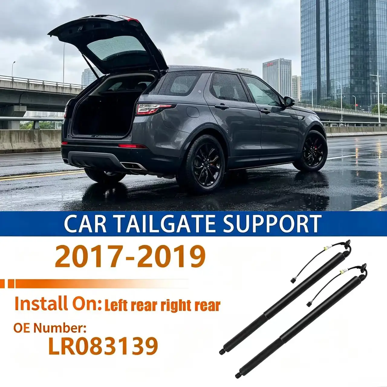 For 2017-2019 RANGE ROVER L462 Discovery 5 Tailgate Support Rod Tailgate Strut Electric Support Struts LR083139 LR083138