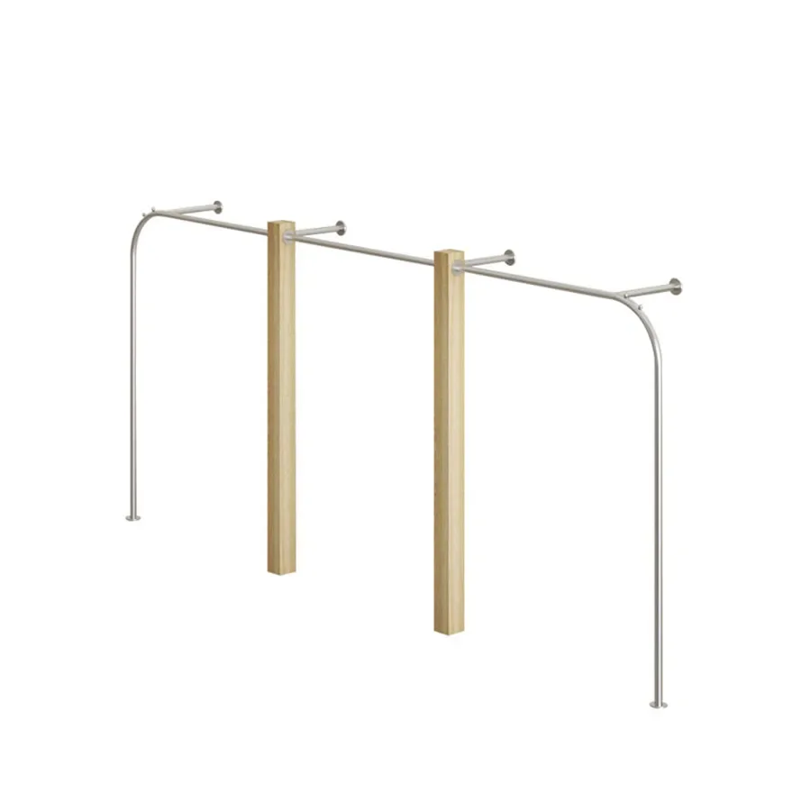 Wall Mounted Cloth Racks Women Men Kids Clothing Store Display Storage Clothes Hanger Commercial Entrance Furniture