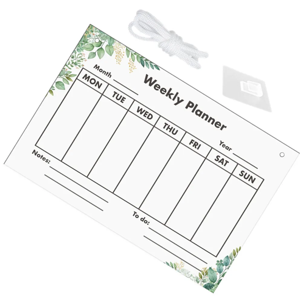 مجموعة واحدة من لوحة الرسائل المصنوعة من الأكريليك تتضمن سطح الكتابة للمكتب المنزلي ولوحة مذكرة معلقة ولوحات مكتوبة بخط اليد