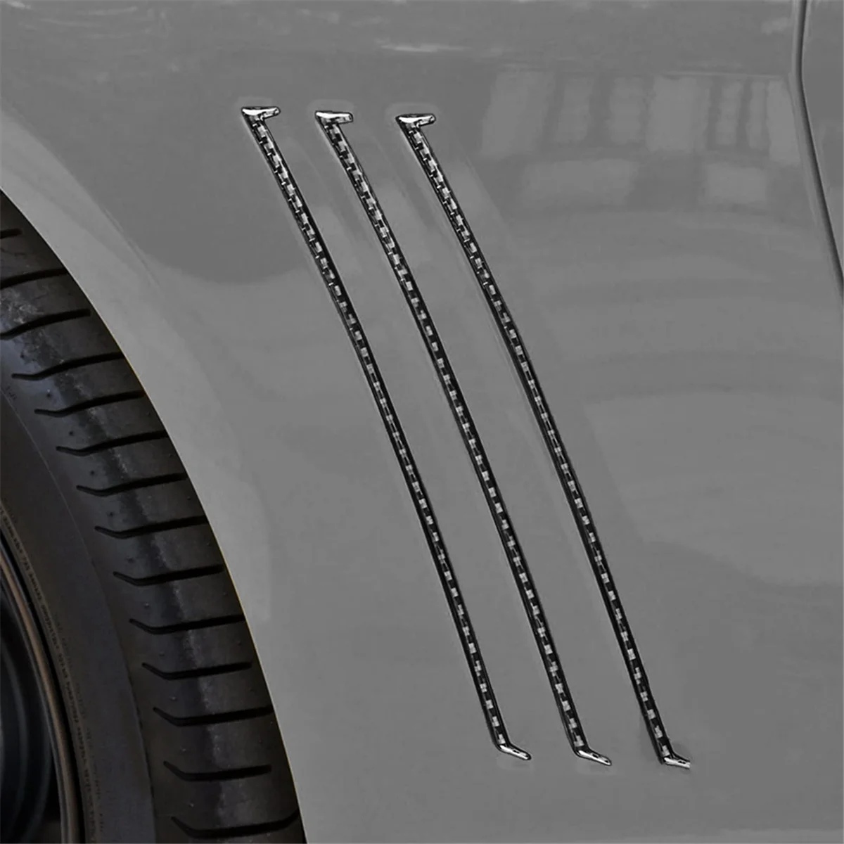 

Углеродное волокно для Chevrolet Camaro 2010-2015, боковые стороны автомобиля, крыло, вентиляционное отверстие, накладка, внешние аксессуары